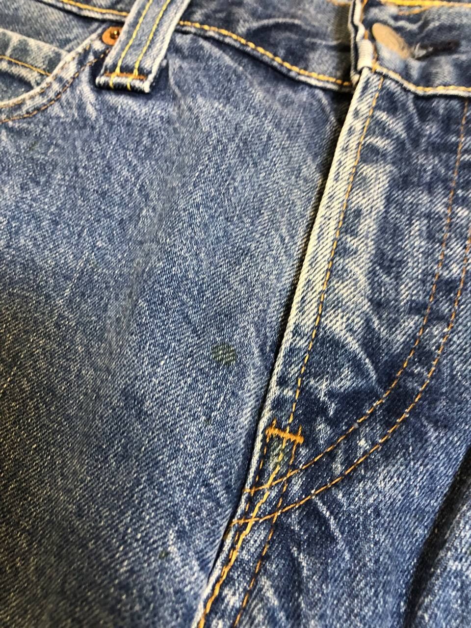 Levi's Vintage Levi’s 571 Straight Leg Jeans Classic Blue Denim Size US 32 / EU 48 - 7 Thumbnail