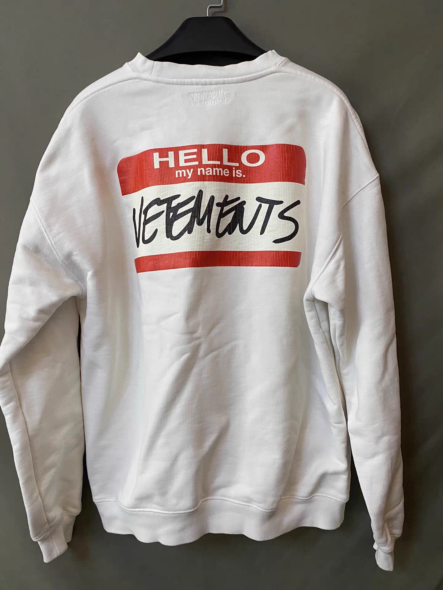 Vetements vetements signature logo hoodie Size US S / EU 44-46 / 1 - 2 Thumbnail