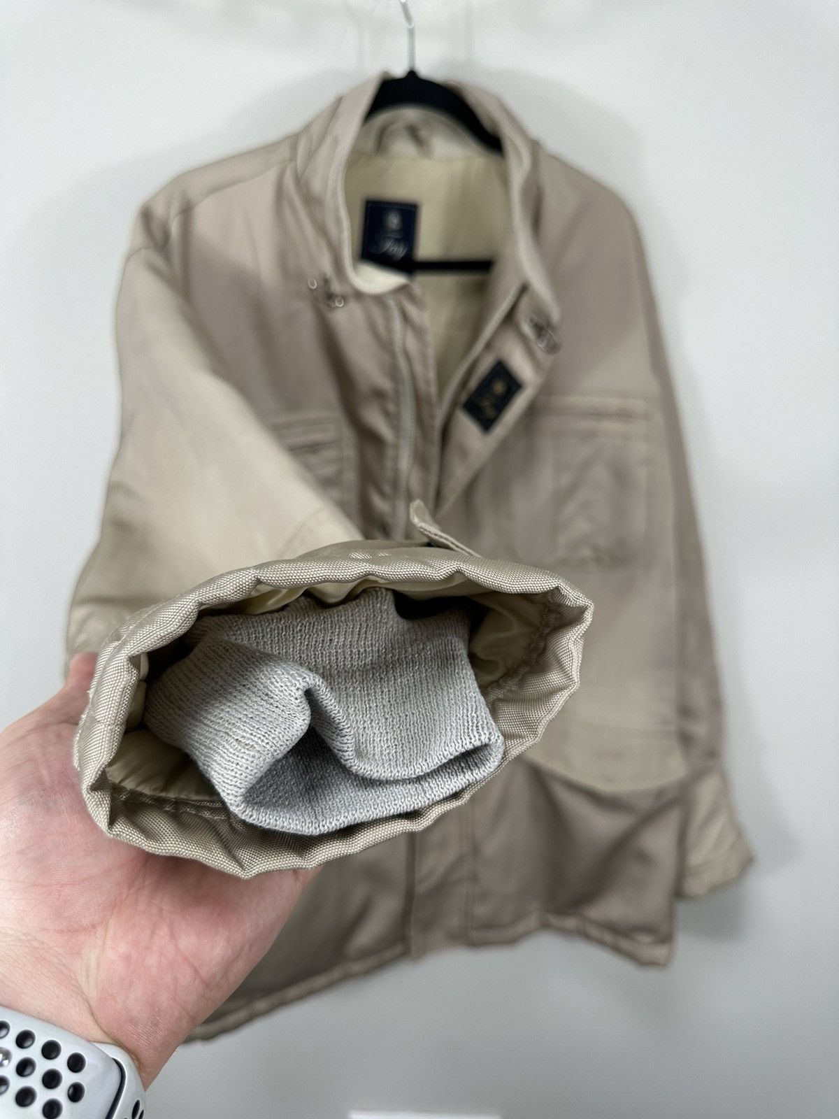 Fay Fay Stadium Beige Men’s Pockets Luxury Heavy Coat Jacket Size US XL / EU 56 / 4 - 14 Thumbnail