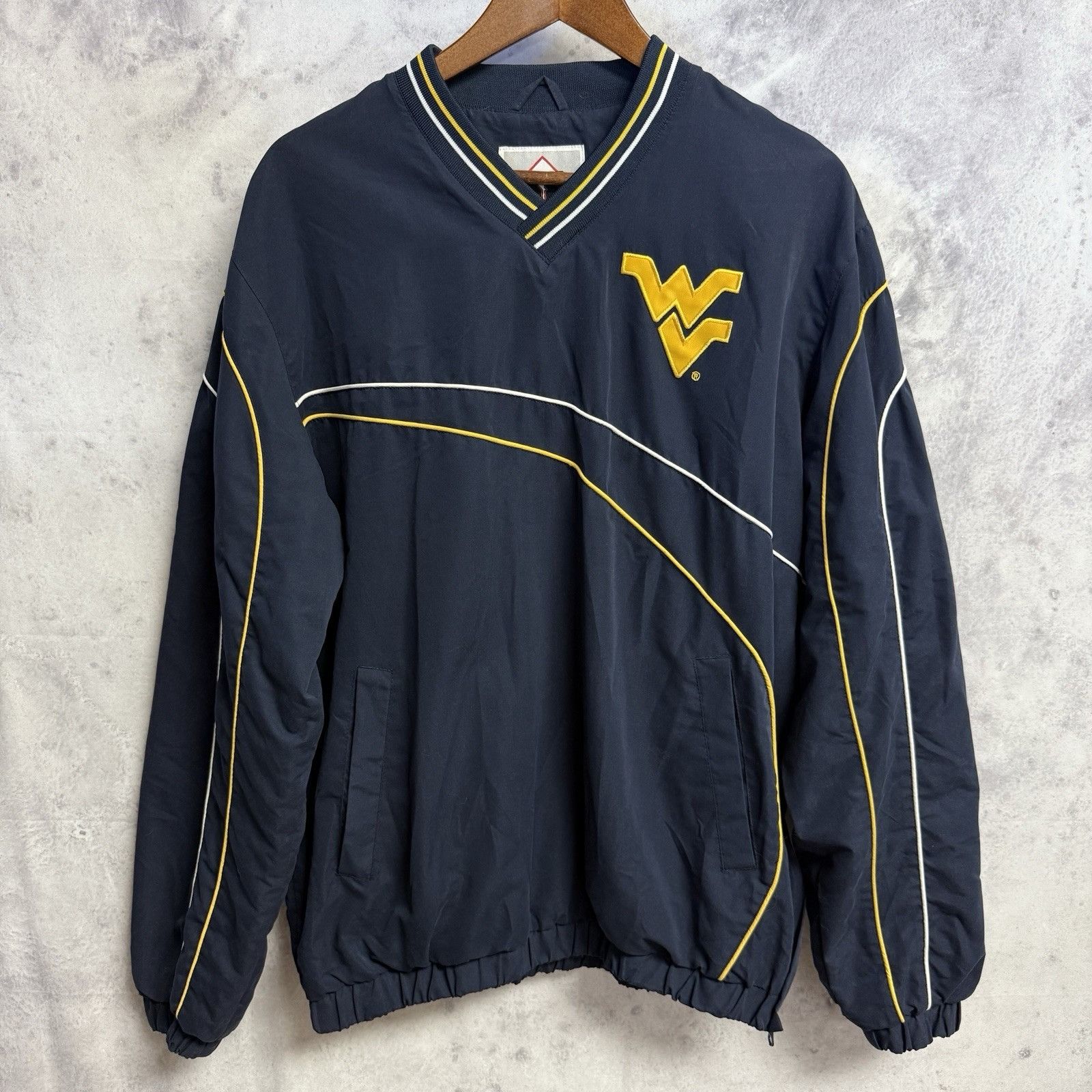Vintage West Virginia University Mountaineers Jacket Mens Medium 25x Size US M / EU 48-50 / 2 - 1 Thumbnail