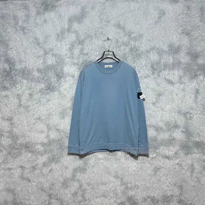 Stone Island Stone Island Round neck sweater basic sweater blue L code Size US L / EU 52-54 / 3 - 1 Thumbnail