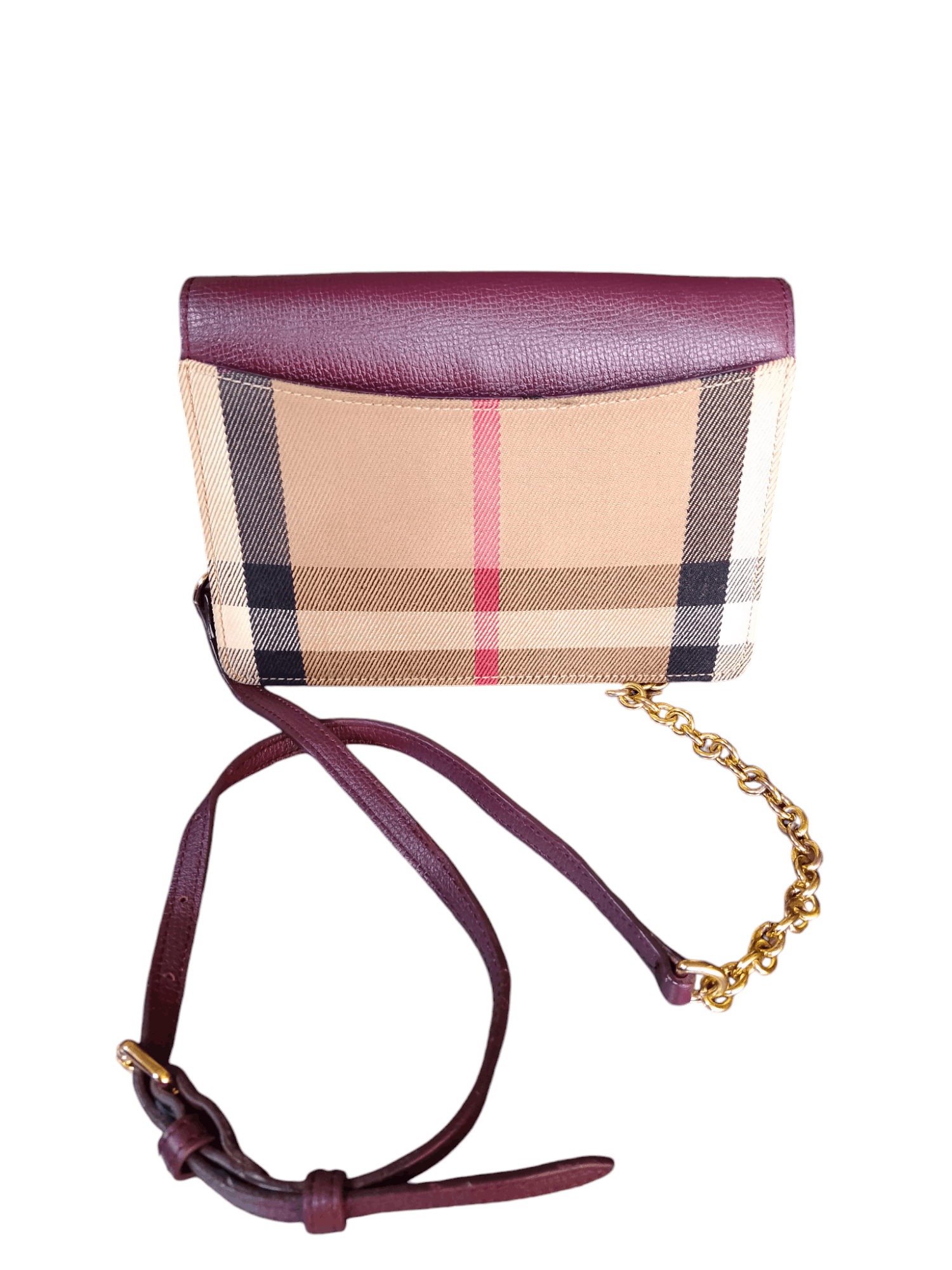 Burberry Burberry Hampshire Wallet On Chain(WOC) Size ONE SIZE - 6 Thumbnail