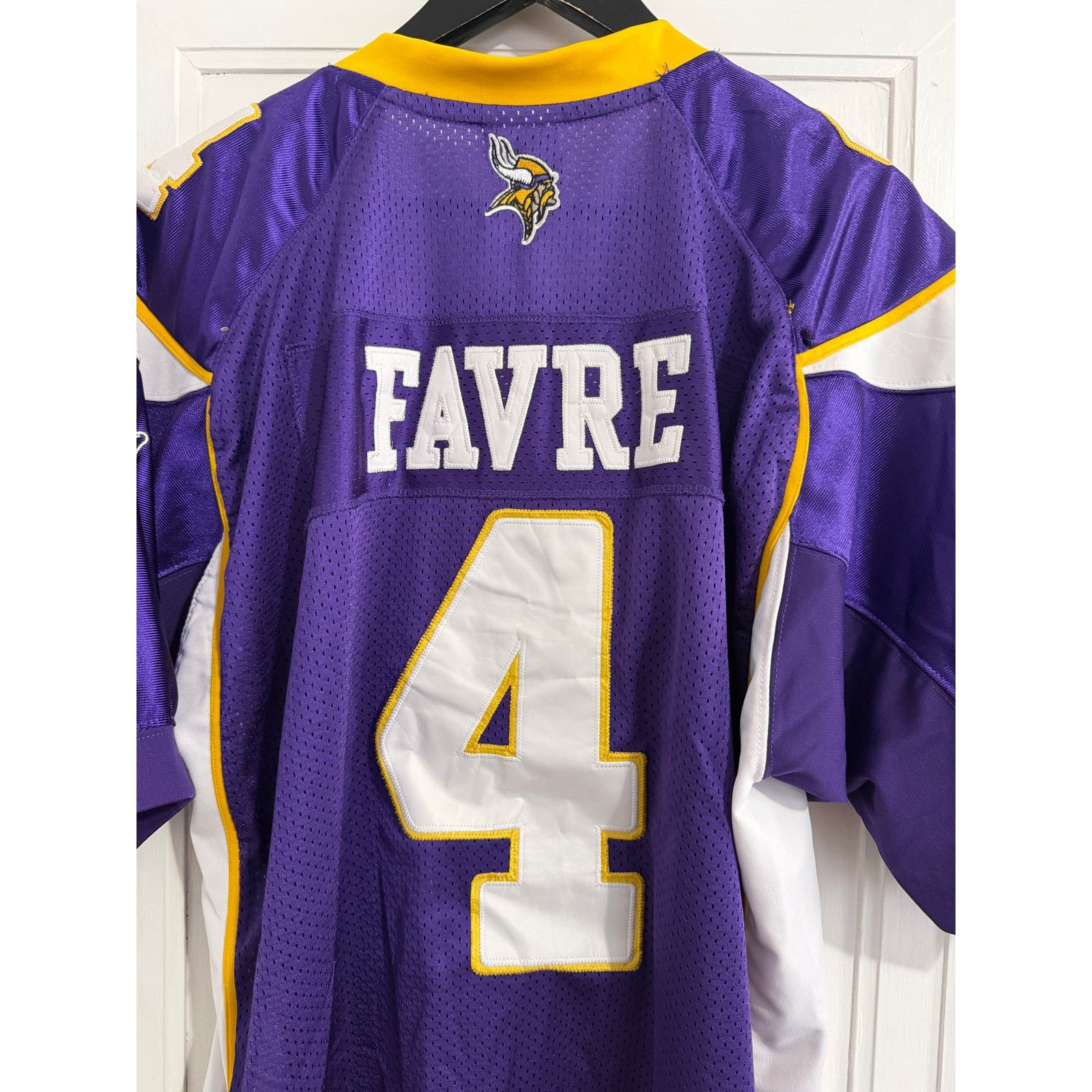 Reebok Brett Favre Minnesota Vikings Jersey Size 52 (XL) Size US XL / EU 56 / 4 - 4 Thumbnail