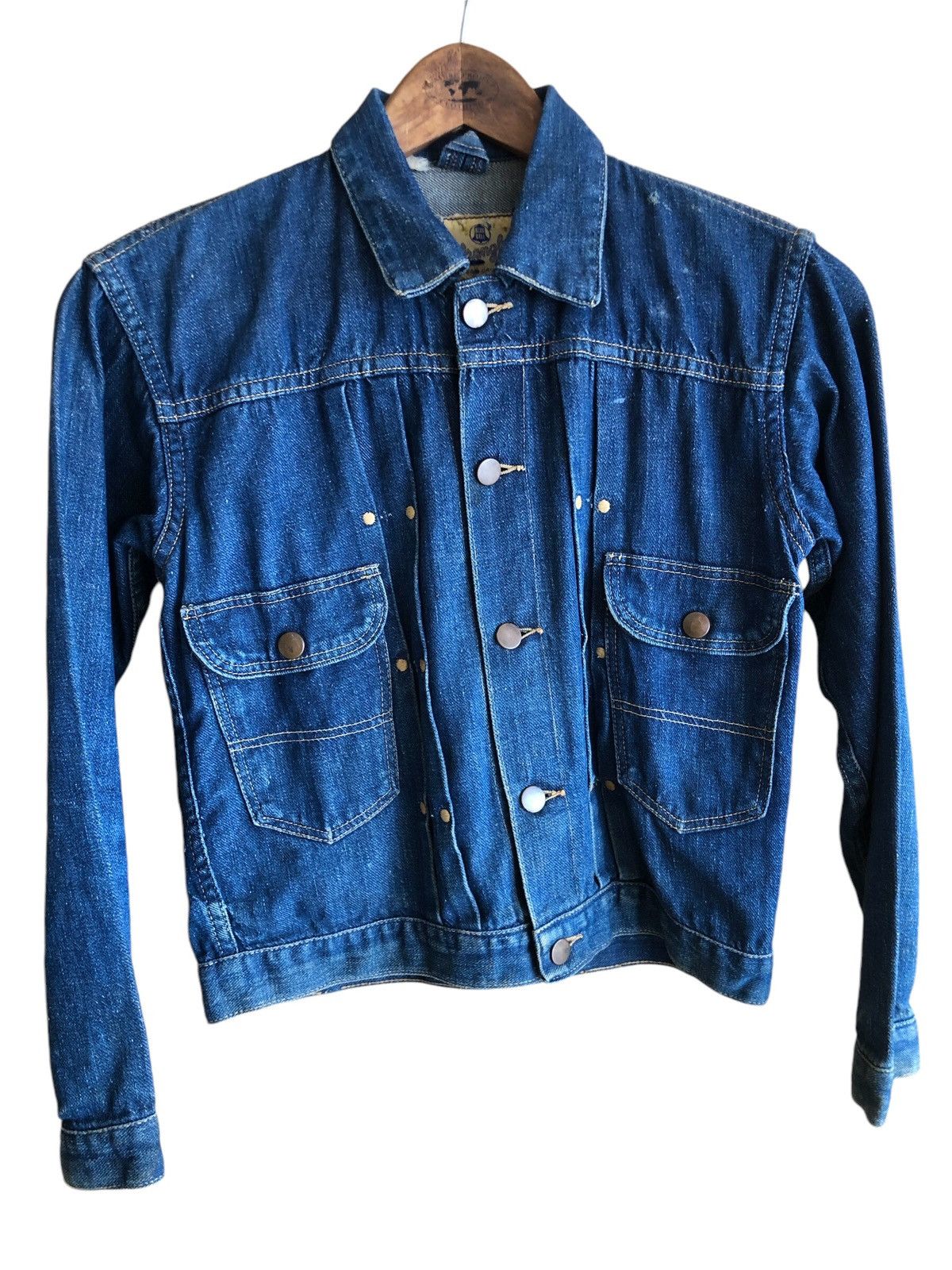Wrangler True Vintage 40s/50s Wrangler Blue Bell Size US S / EU 44-46 / 1 - 1 Thumbnail