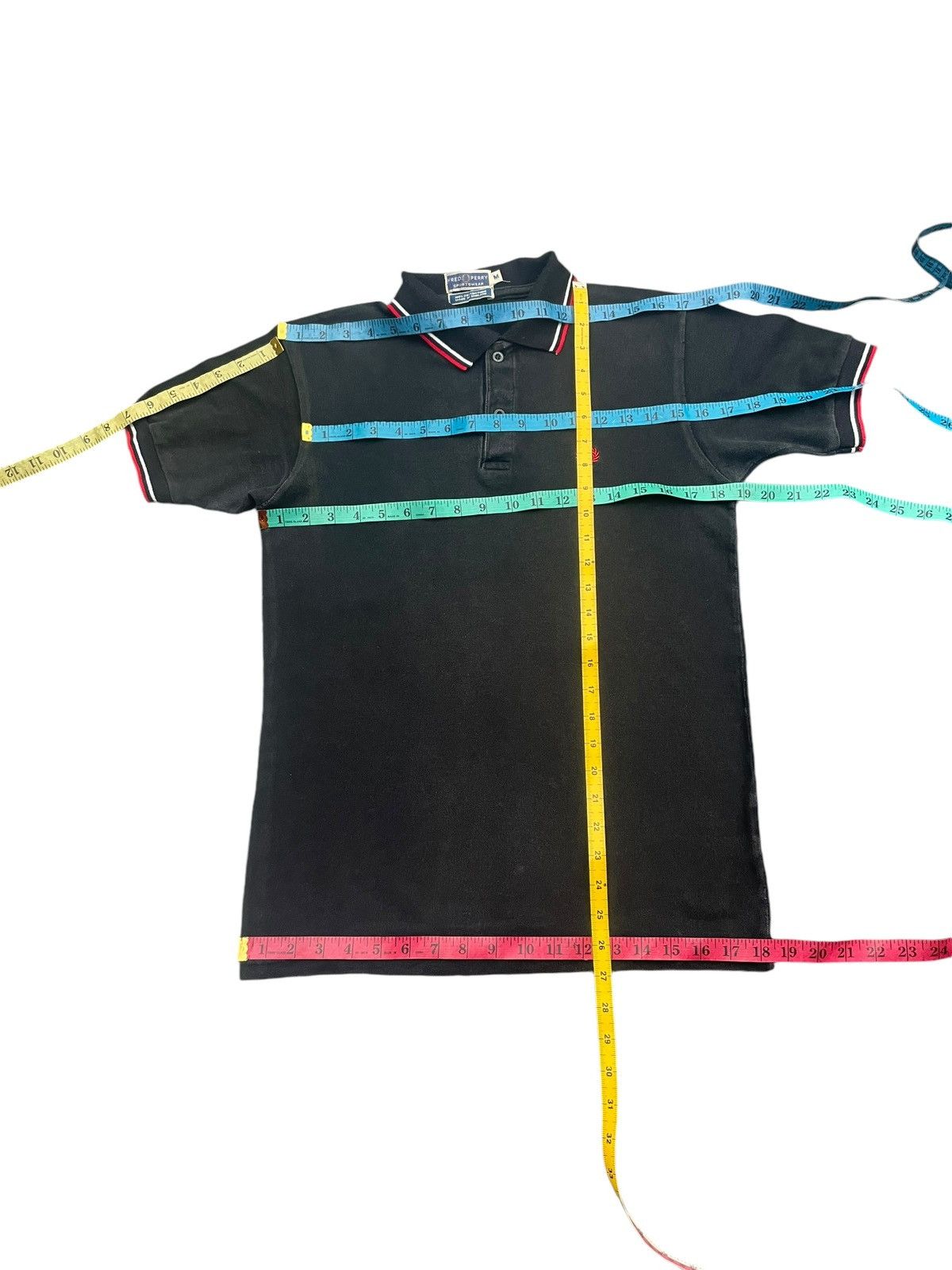 Fred Perry Vintage Fred Perry Twin Trapped Polo Size US S / EU 44-46 / 1 - 8 Thumbnail