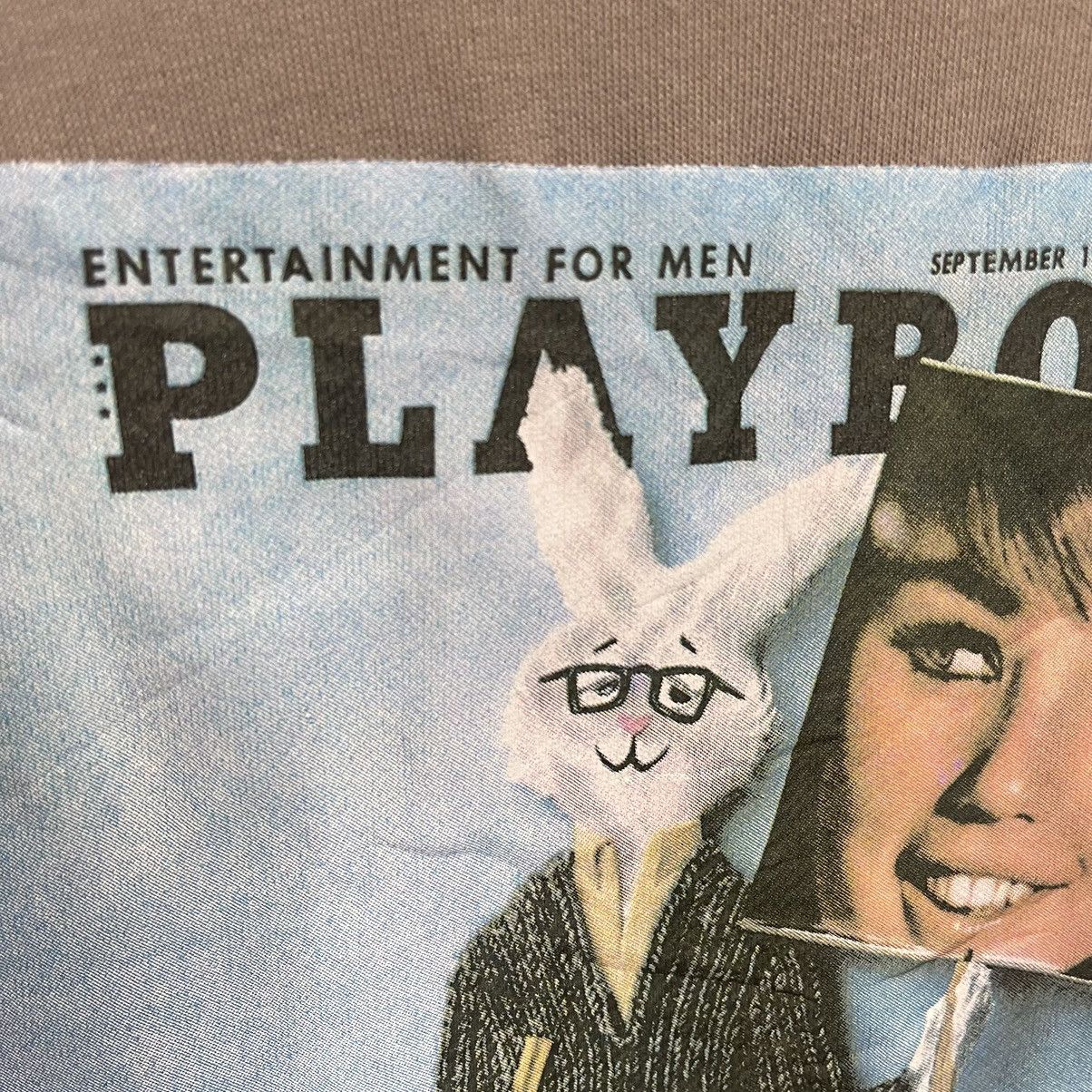 Japanese Brand × Playboy Playboy Entertainment For Men Big Logo Crewneck Sweatshirt Size US M / EU 48-50 / 2 - 7 Thumbnail