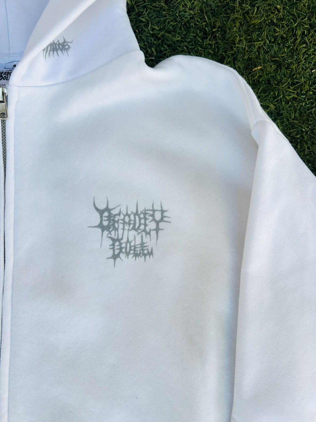 Deadly Doll DEADLY DOLL X KEN CARSON COMPLEXCON EXCLUSIVE ZIP UP HOODIE Size US L / EU 52-54 / 3 - 6 Thumbnail