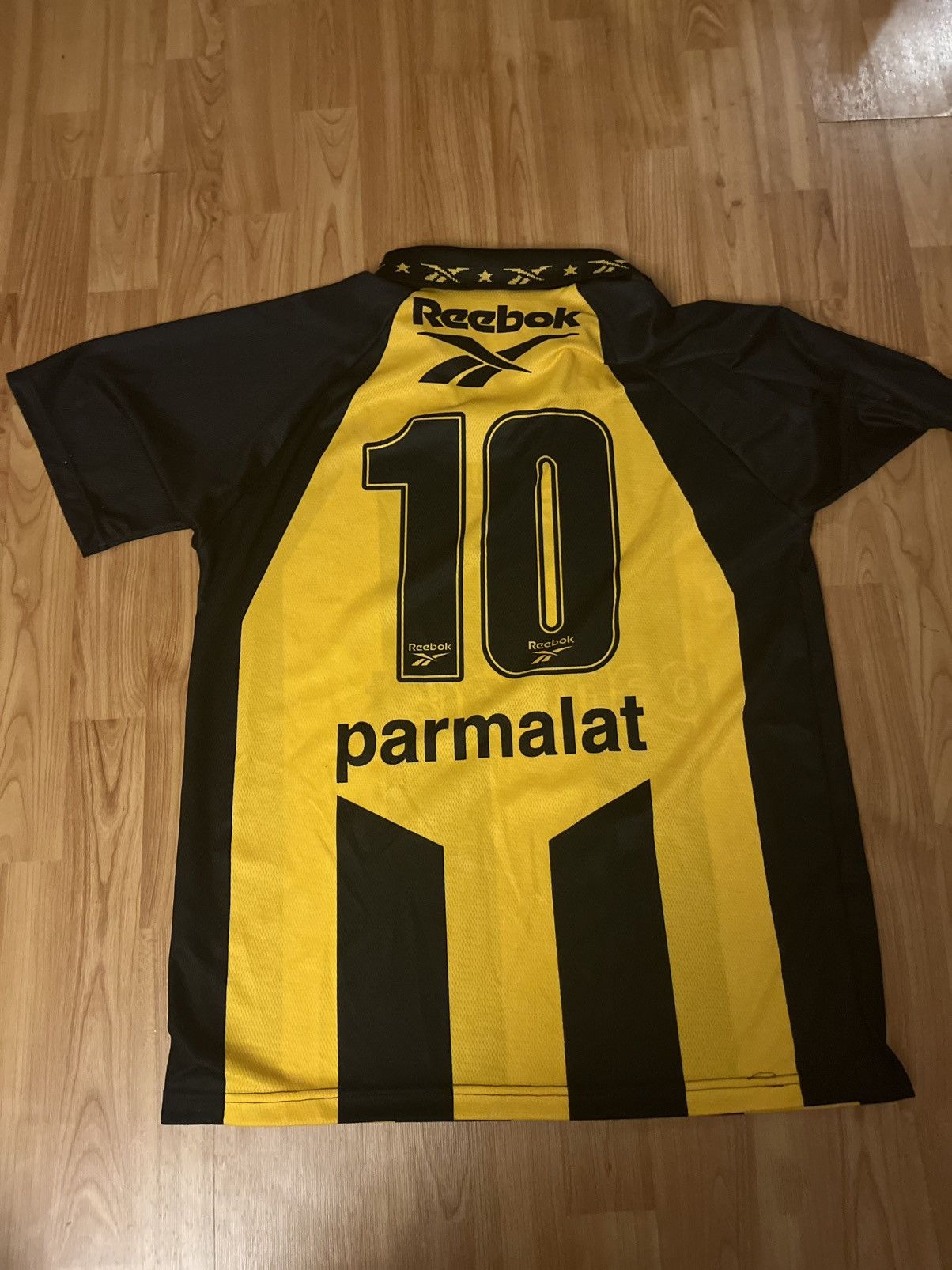 Reebok Late 90s Reebok Vintage Penarol Uruguay Jersey M Number 10 Size US M / EU 48-50 / 2 - 2 Thumbnail