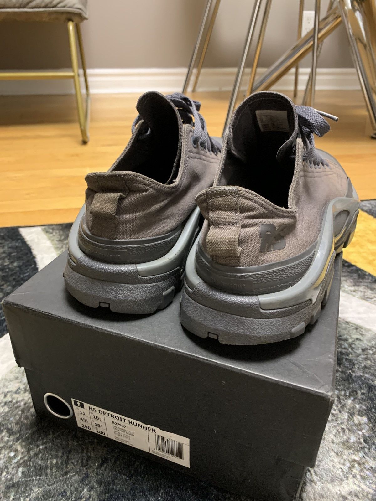 Adidas × Raf Simons Raf Simons Adidas Detroit Runners Size ONE SIZE - 4 Thumbnail