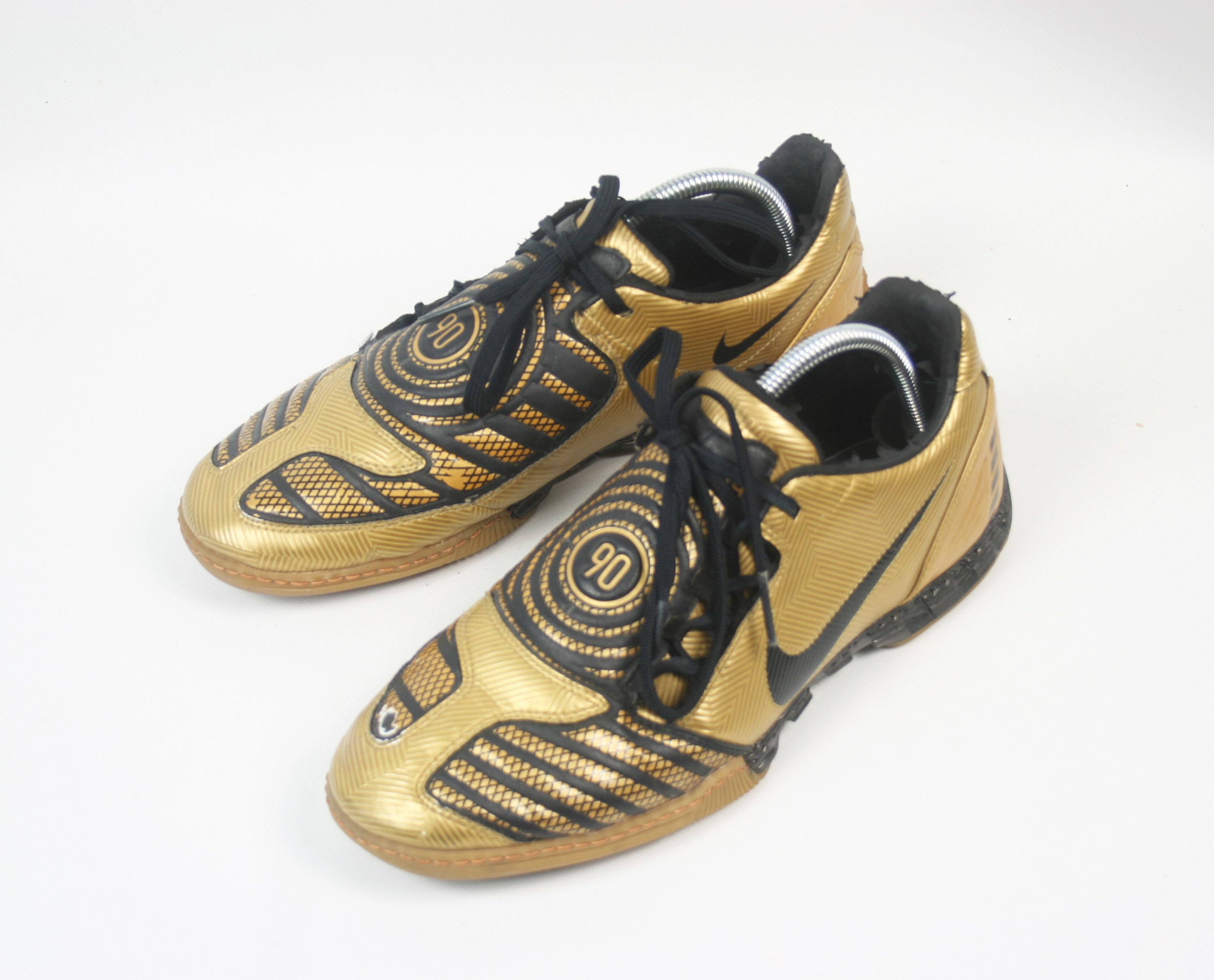 Nike 2008 Total 90 Shoot Li Lc Low Football Sneakers Vintage Size US 9 / EU 42 - 2 Thumbnail