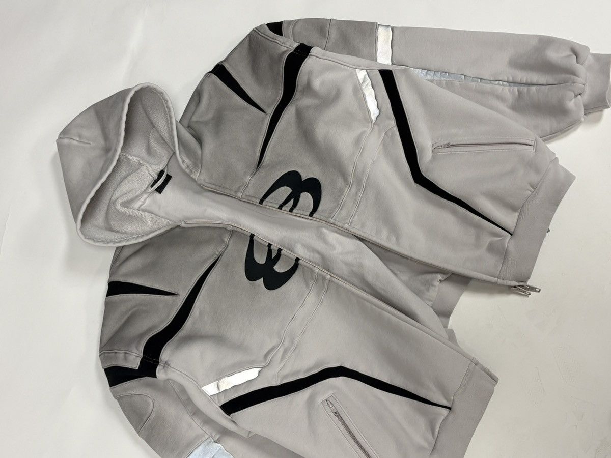 Balenciaga FW24 Unity Sports Icon Padded Zip-Up Hoodie Size US XL / EU 56 / 4 - 4 Thumbnail