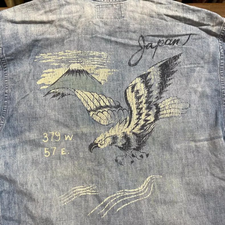 RRL Ralph Lauren RRL Ralph Lauren Limited edition hand-painted shirt Size US XS / EU 42 / 0 - 7 Thumbnail