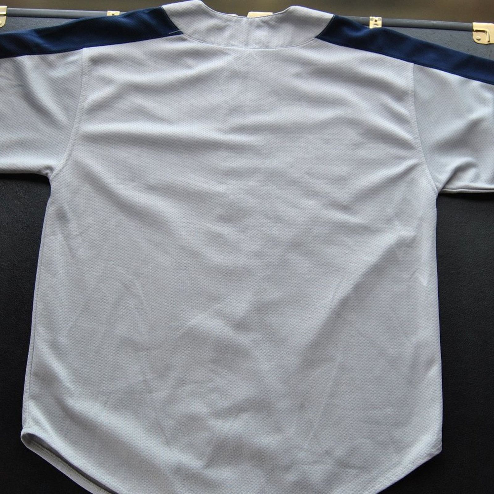 Starter New York Yankees Vintage Medium Gray & Blue Starter Jersey Size US M / EU 48-50 / 2 - 5 Thumbnail