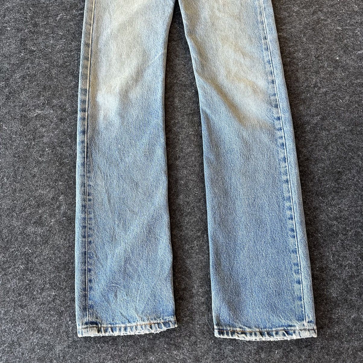 Levi's Vtg 90s Levis 501 Made in Usa Denim 29x35 D569 Size US 29 - 3 Thumbnail
