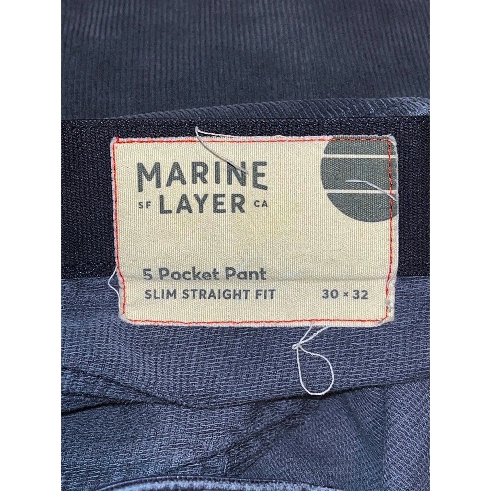 Marine Layer Marine Layer Terry Cord 5 Pocket Pant Slim Straight 30x32 Size US 30 / EU 46 - 8 Thumbnail