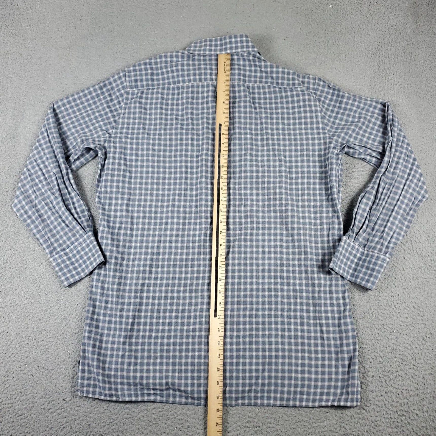 Canali VINTAGE Canali Shirt Mens Size 2XL Blue Red Plaid Button-Up Long Sleeve Adult Large Blue Canali Button-Down Mens Shirt (Plain) Size US L / EU 52-54 / 3 - 4 Thumbnail