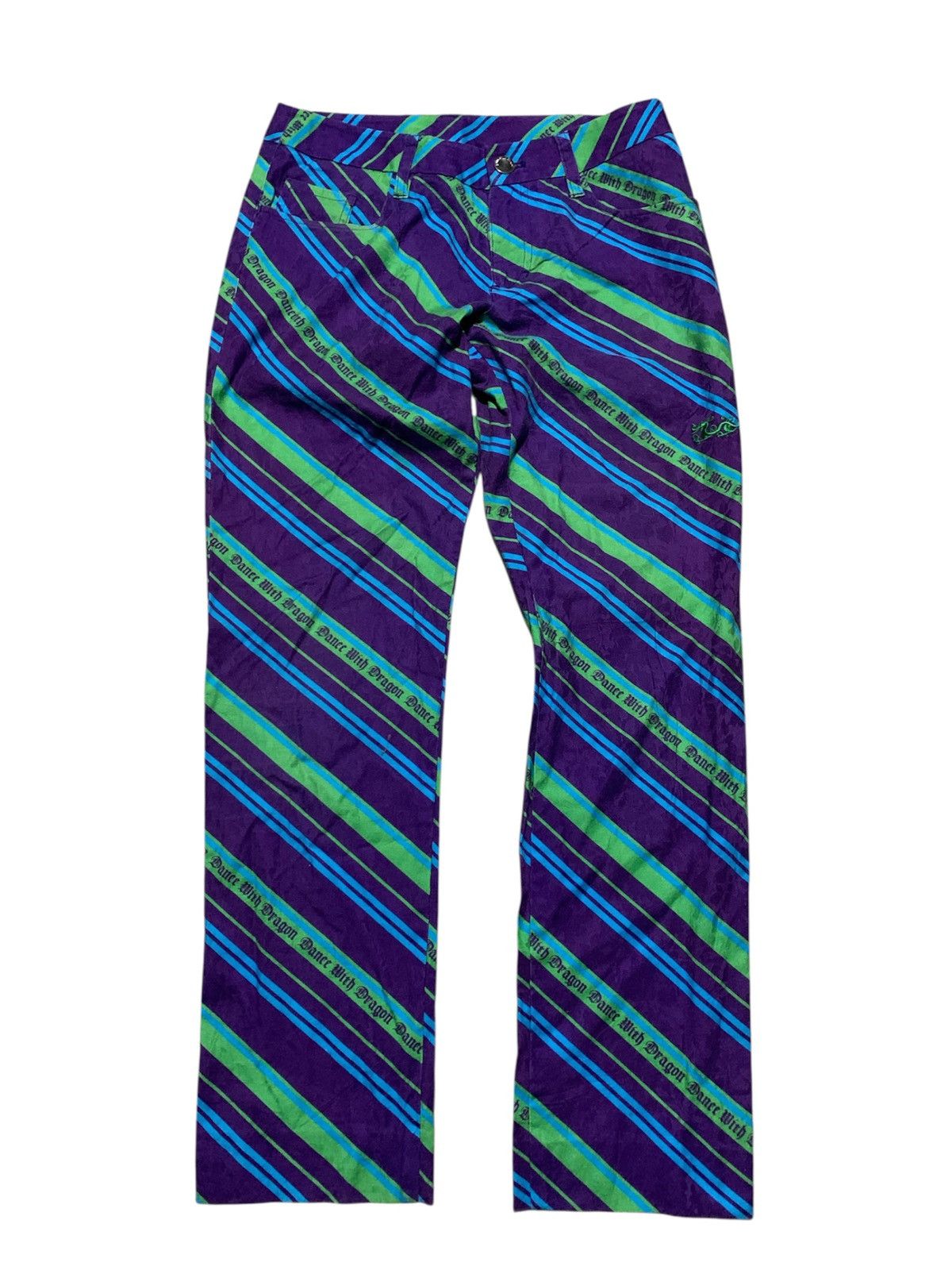 Japanese Brand 🐍 Dance With Dragon Japan Casual Pants Size 27" / US 4 / IT 40 - 1 Thumbnail