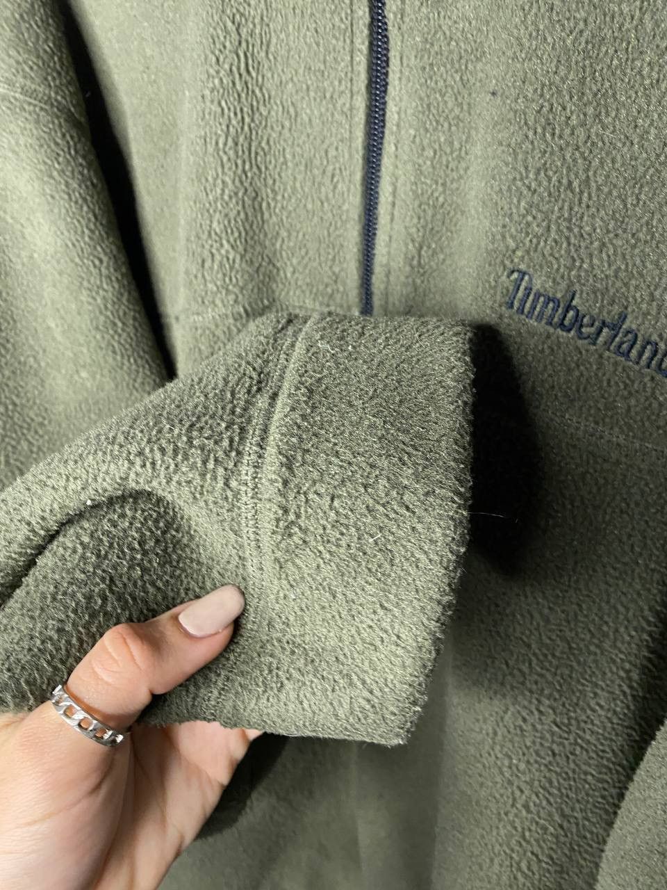 Timberland MENS vintage Fleece jacket Timberland green Size XL Size US XL / EU 56 / 4 - 3 Thumbnail