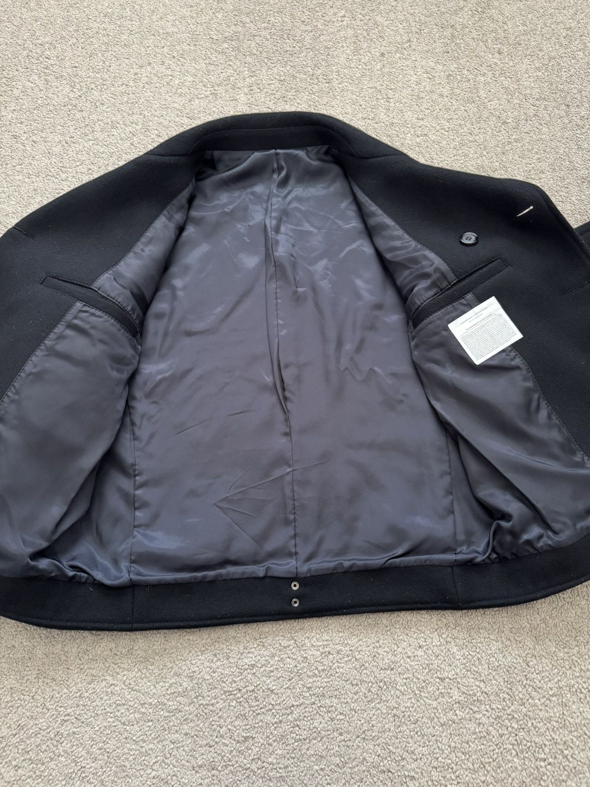 Undercover AW10 Undercover "Avakareta Life" Wool Patch Peacoat Size US M / EU 48-50 / 2 - 12 Thumbnail
