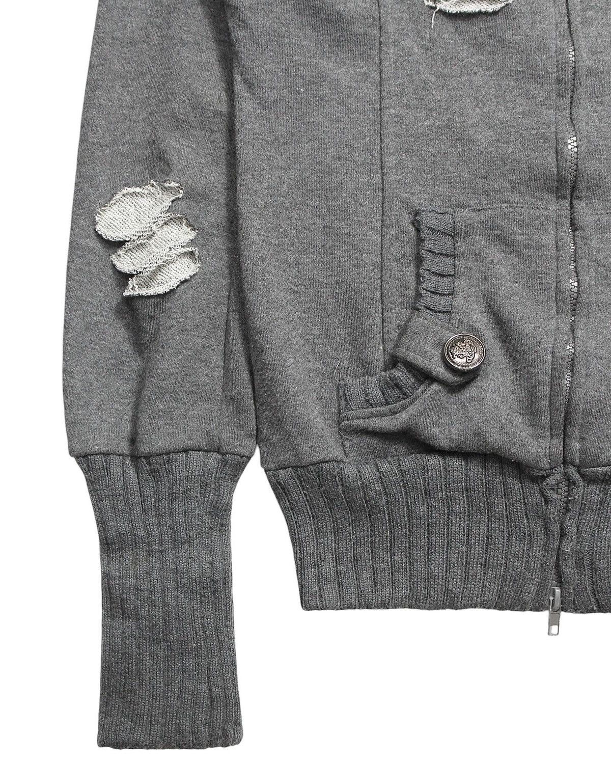 Japanese Brand 2000S PRIVATE BEACH RIPPED BONO JACKET Size US M / EU 48-50 / 2 - 8 Thumbnail