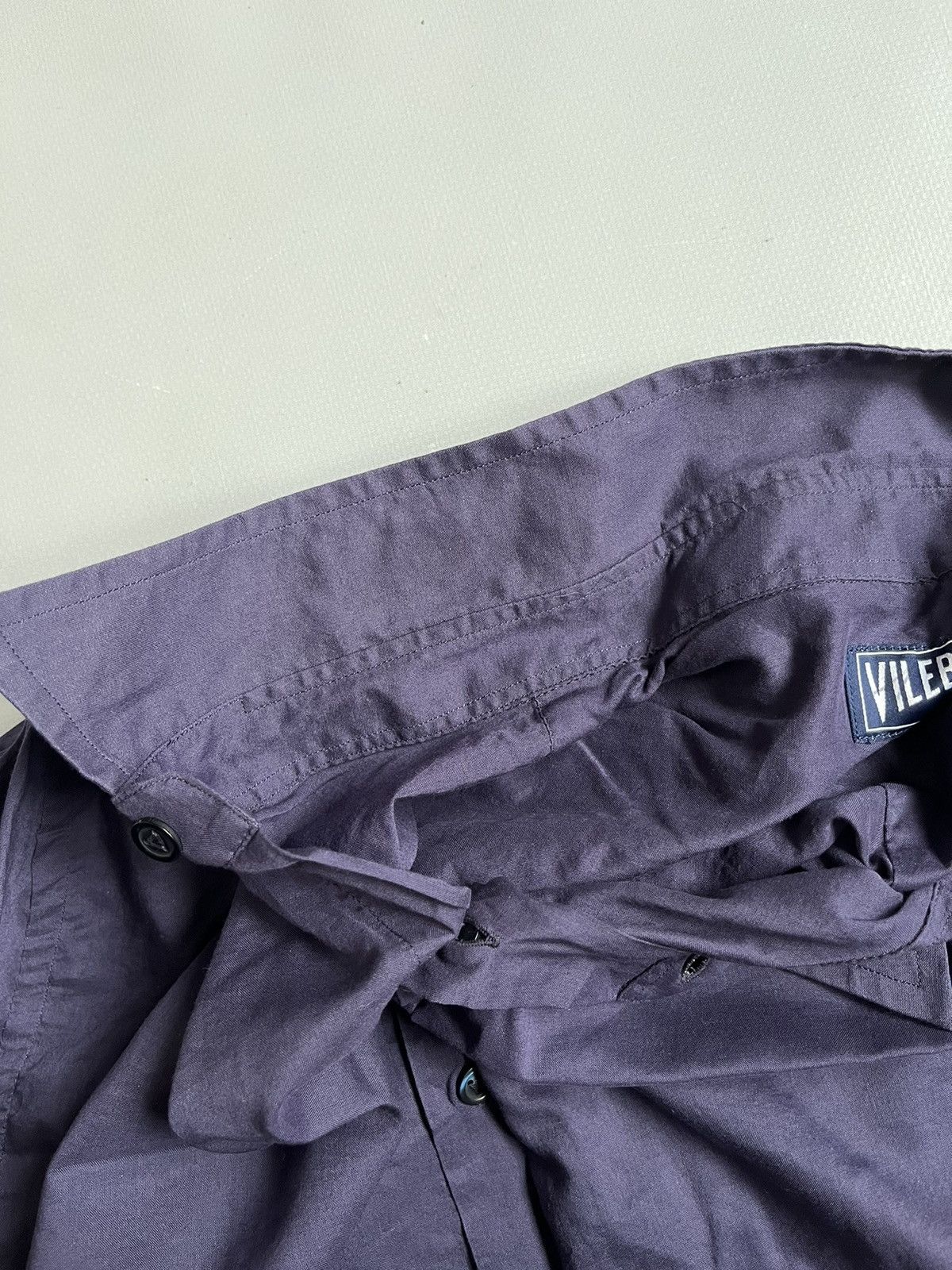 Vilebrequin Vilebrequin Men Purple Button Up Longsleeve Shirt Size 3XL Size US XXL / EU 58 / 5 - 3 Thumbnail