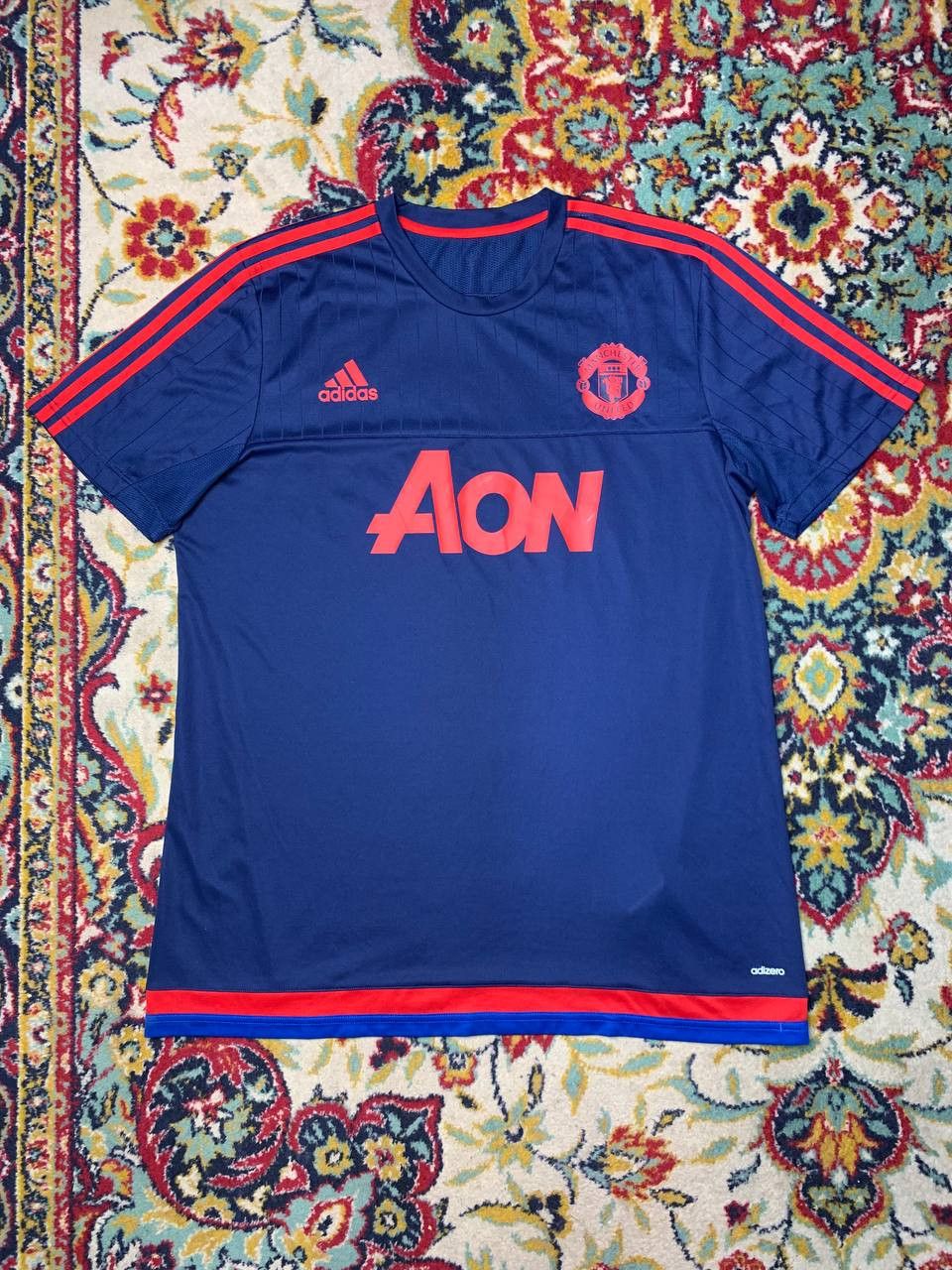 Adidas Manchester United football shirt Adizero top training AC1497 Size US XL / EU 56 / 4 - 1 Thumbnail