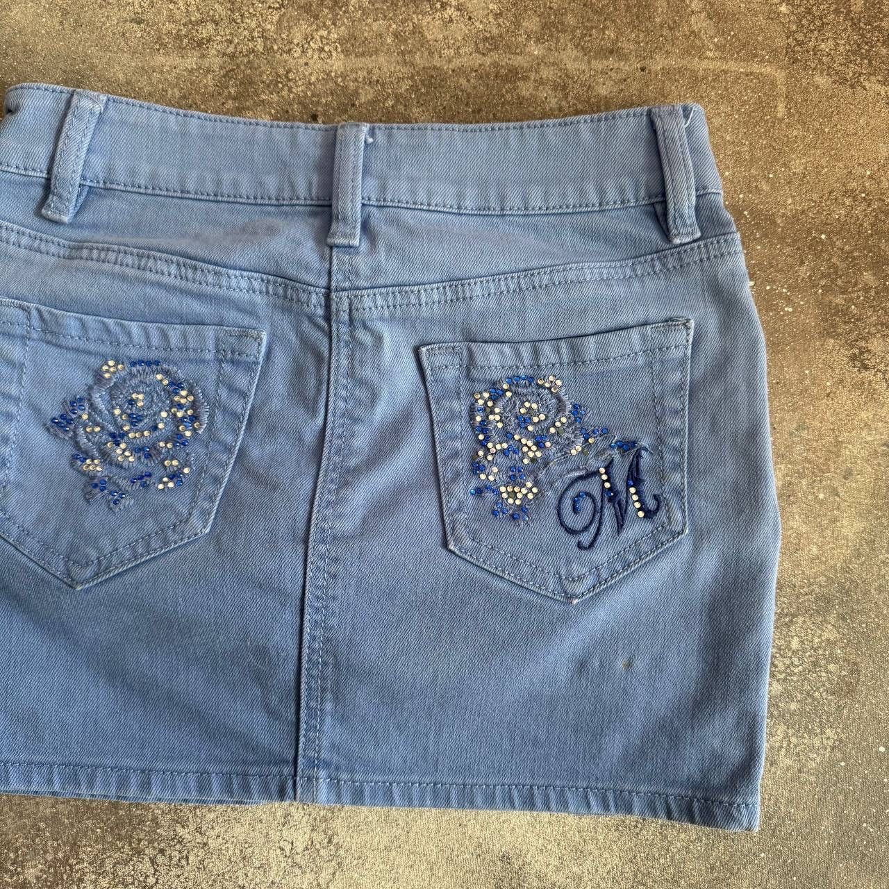 Morgan De Toi × Vintage Morgan De Toi Vintage Y2K Glamour Mini Skirt Size 26" / US 2 / IT 38 - 4 Thumbnail