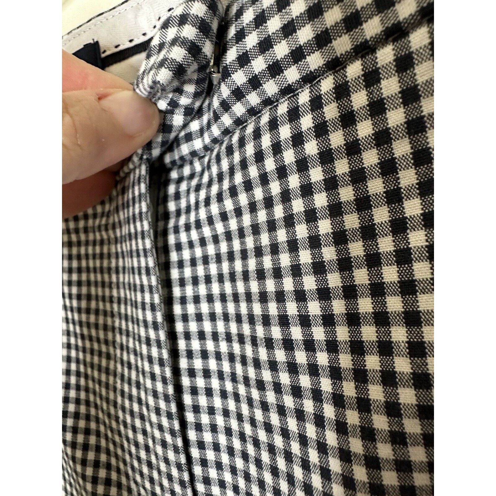 Brooks Brothers Brooks Brothers Gingham Pants Cropped Pleated Front Slit 10 Size 32" / US 10 / IT 46 - 4 Thumbnail