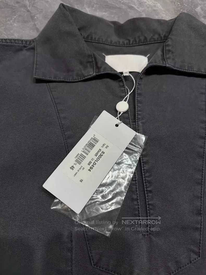 Maison Margiela Maison Margiela Long Sleeve Denim Sweatshirt. Size US L / EU 52-54 / 3 - 3 Thumbnail