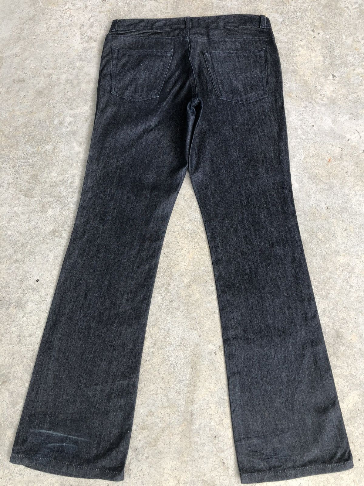 If Six Was Nine POLO RL Flared Jeans Distressed Jeans Size US 33 - 2 Thumbnail
