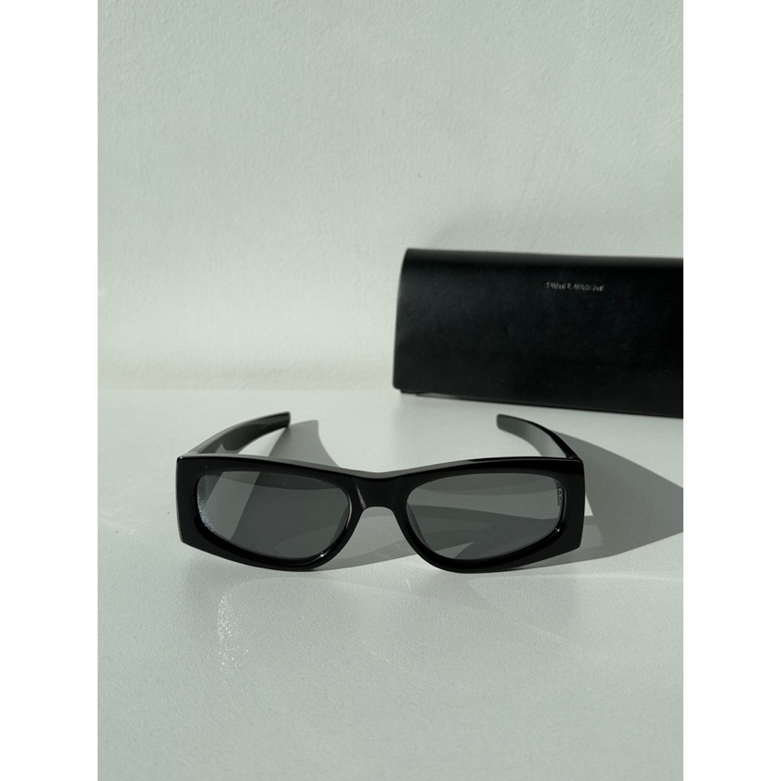 Saint Laurent Paris NEW Saint Laurent SLM140/F Black Silver Sunglasses Size ONE SIZE - 10 Thumbnail
