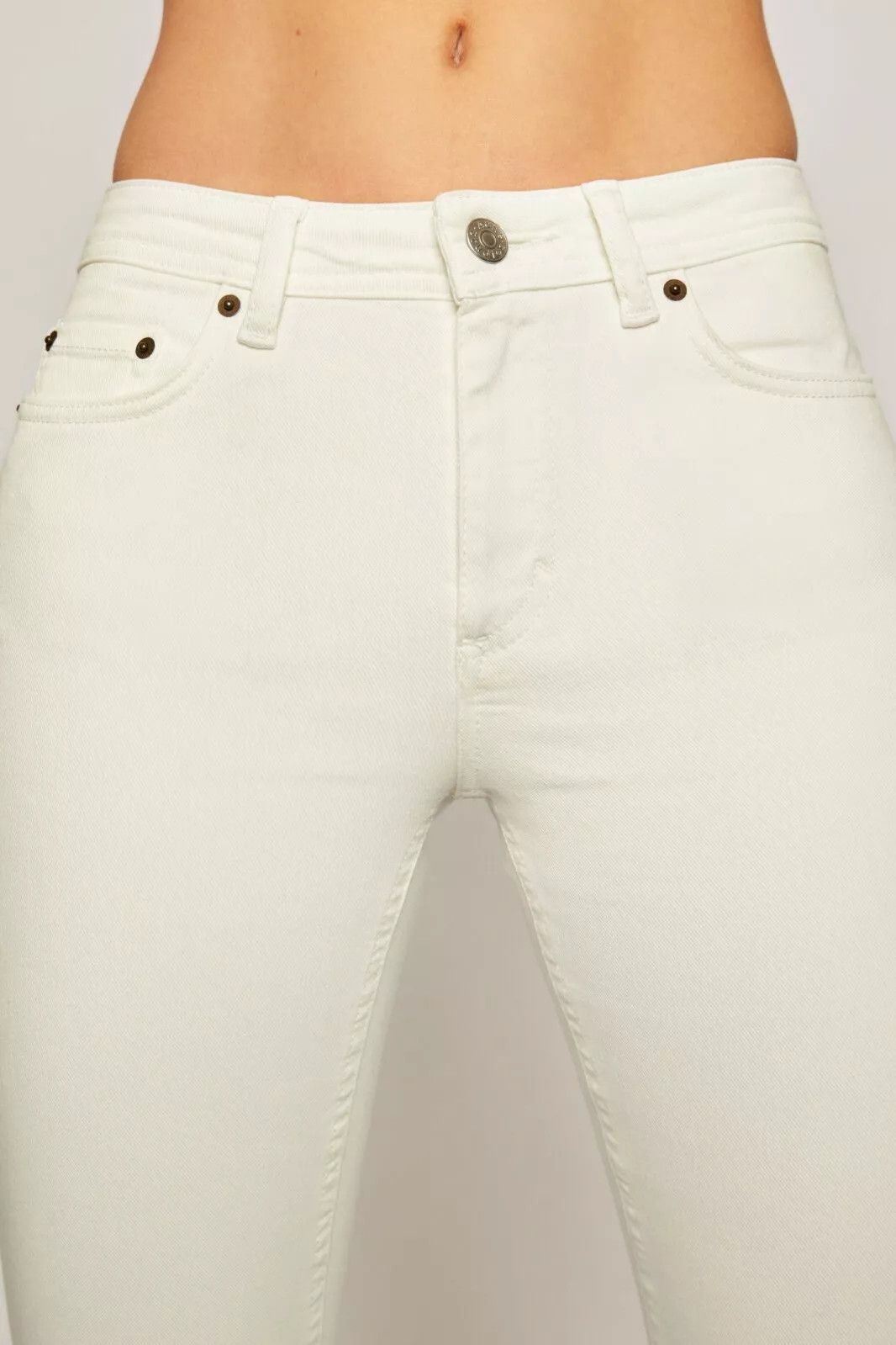 Acne Studios Acne Studios Climb White jeans ~ SIZE 27 ~ Size 27" / US 4 / IT 40 - 5 Thumbnail