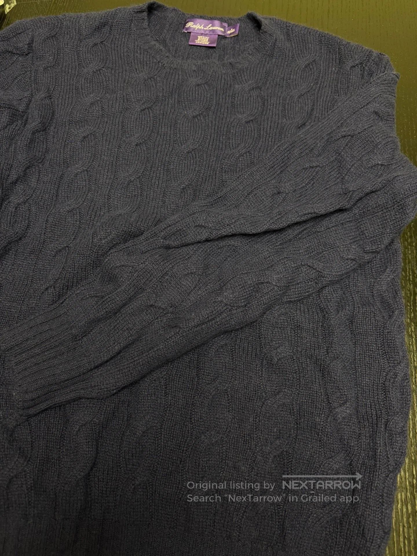 Ralph Lauren Purple Label Ralph Lauren Purple Label Cashmere Crewneck Sweater. Size US S / EU 44-46 / 1 - 7 Thumbnail