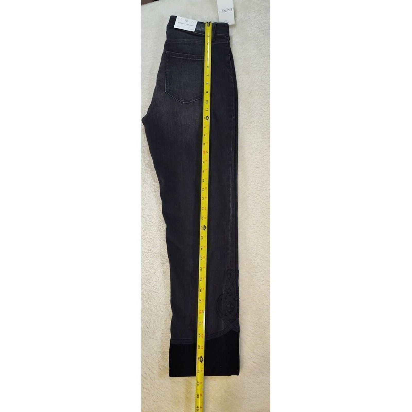 Ralph Lauren Lauren Ralph Lauren Regal Womens Black Jeans Size 4 Slim Size 27" / US 4 / IT 40 - 6 Thumbnail