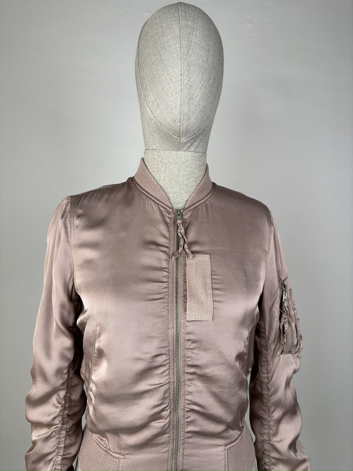 Allsaints ALLSAINTS MA-1 Kuma Bomber Jacket 100% Rayon Size XS / US 0-2 / IT 36-38 - 13 Thumbnail