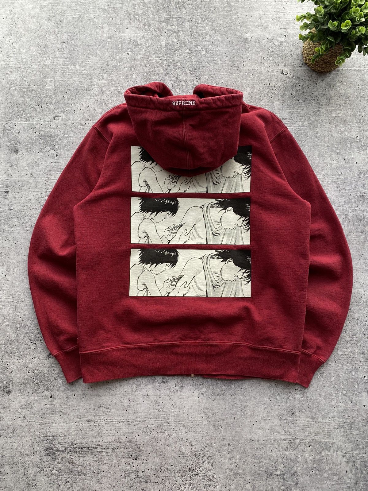 Supreme akira zip up hoodie online