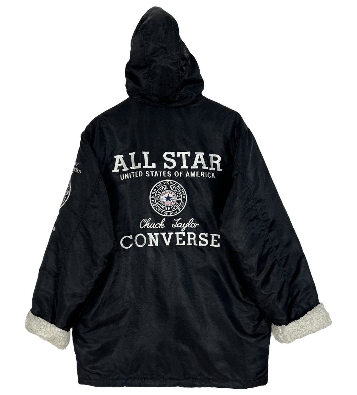 Converse Vintage Converse Worn by Pro Players Fur Jacket Size US L / EU 52-54 / 3 - 1 Thumbnail