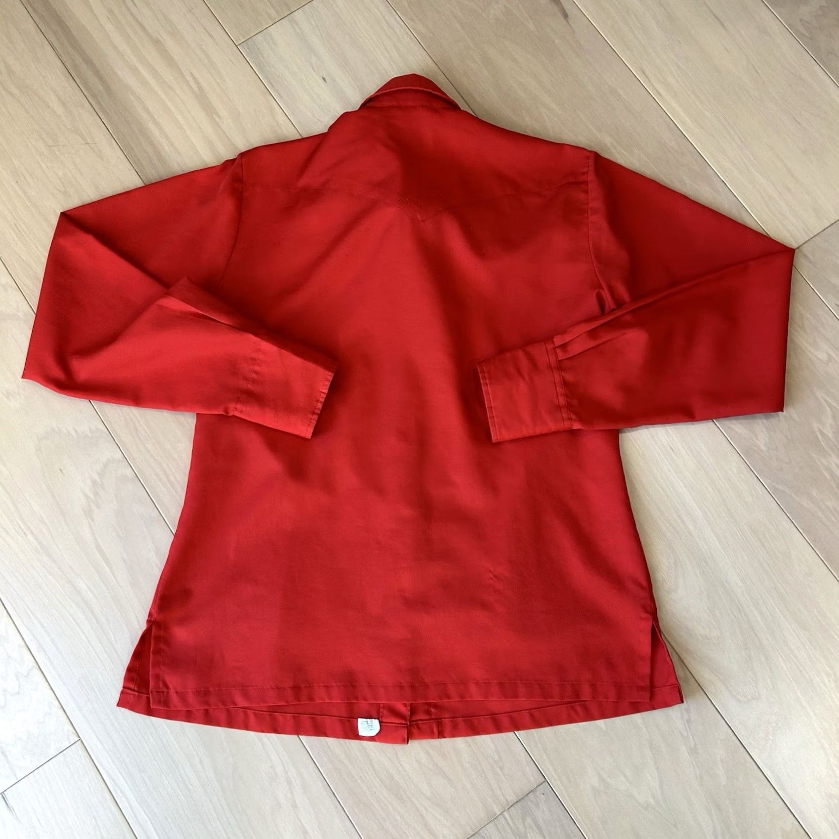 Vintage VINTAGE H Bar C Ranchwear Shirt Long Sleeve Red Women’s Medium Size M / US 6-8 / IT 42-44 - 2 Thumbnail