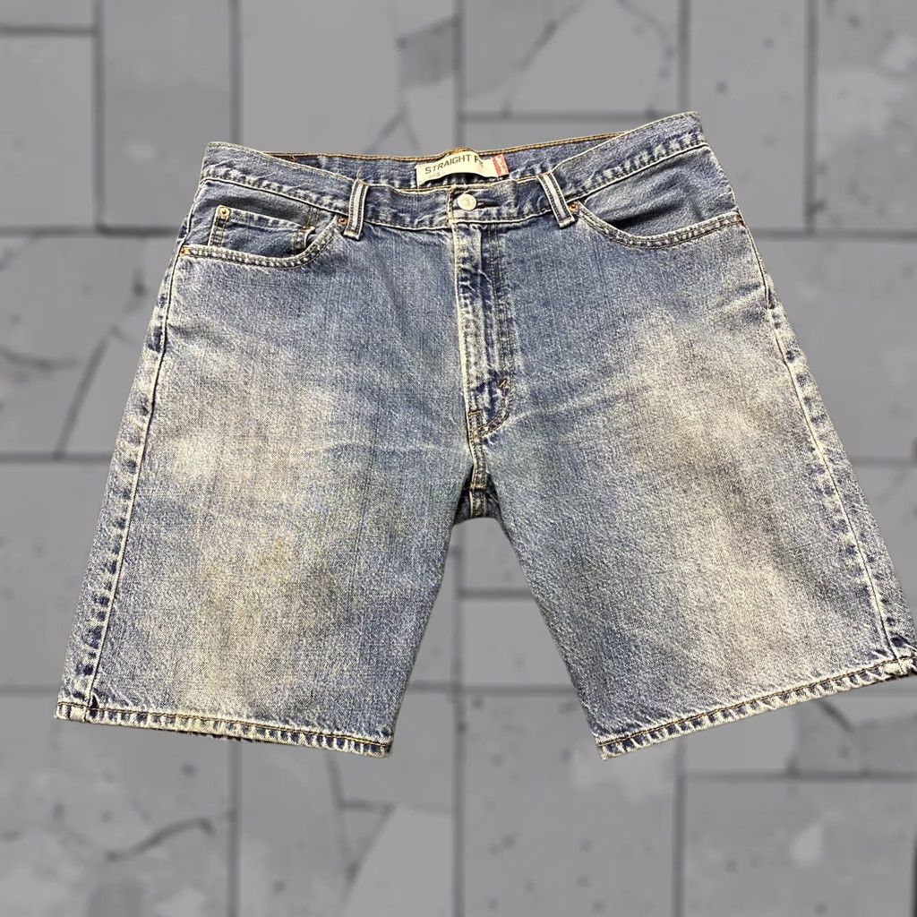 ERL × Levi's Levi's x ERL distressed jorts | Grailed