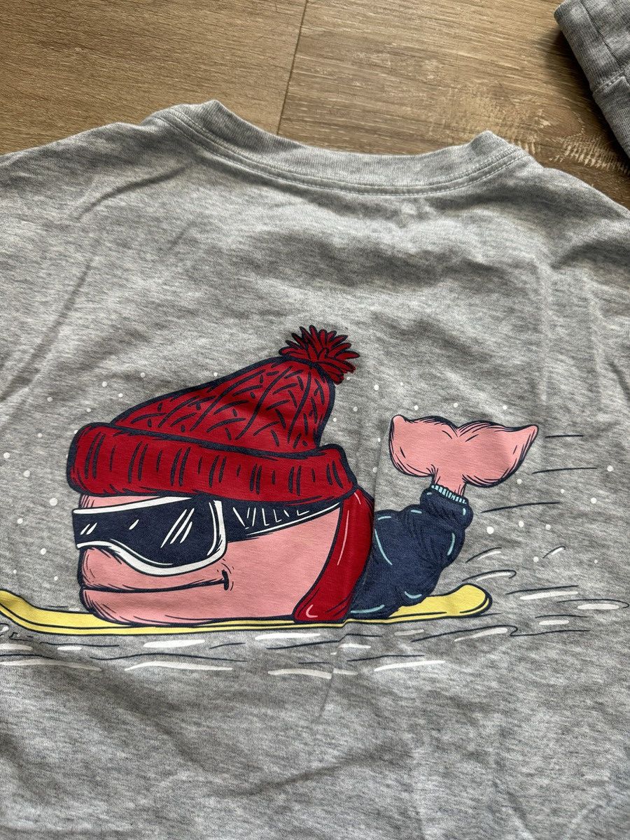 Vineyard Vines Vineyard Vines Snowboarding Pink Whale Pocket Long Sleeve Size US S / EU 44-46 / 1 - 6 Thumbnail