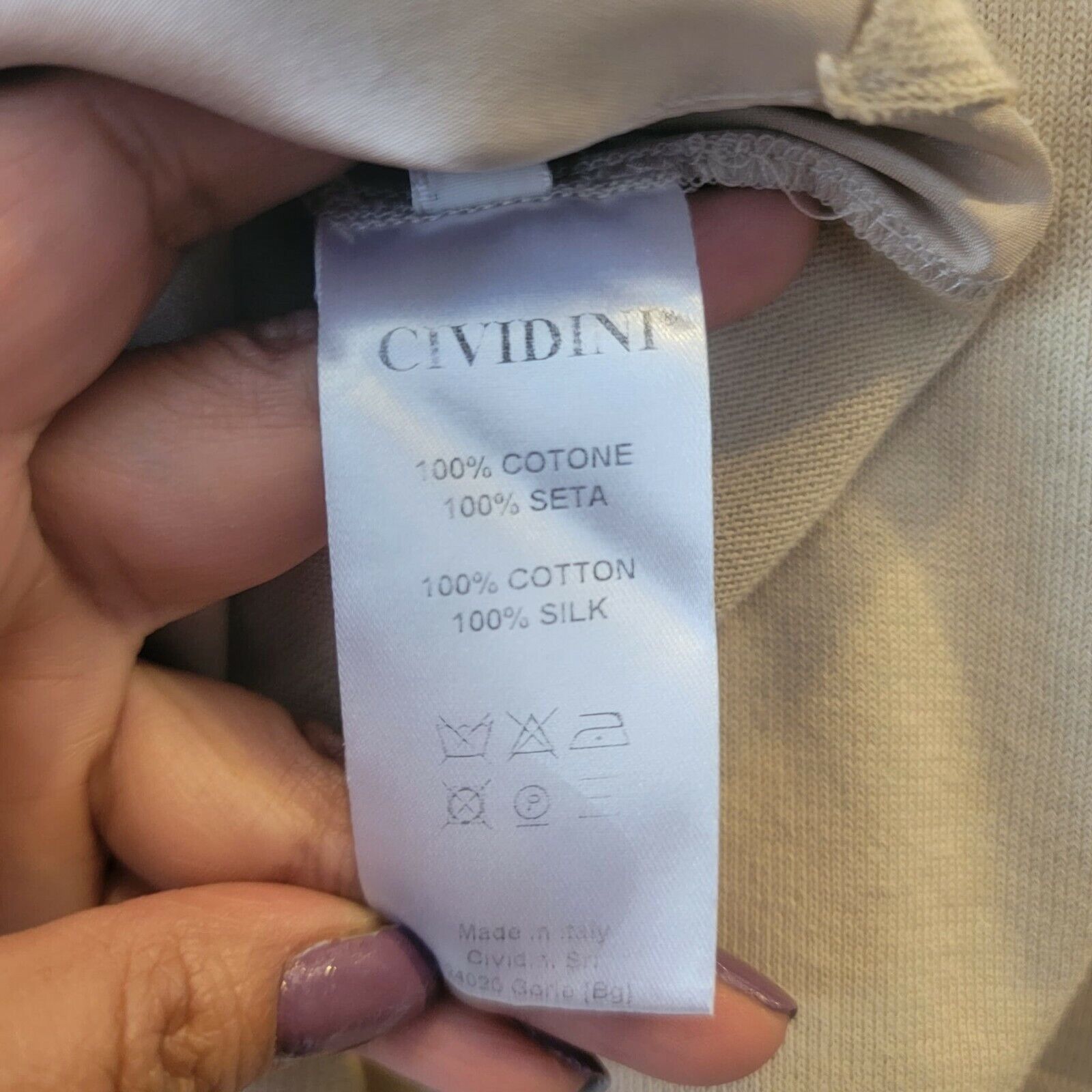Other ❤️Womens knit hoodie Sz M CIVIDINI Made In Italy Cotton Silk Size M / US 6-8 / IT 42-44 - 6 Thumbnail