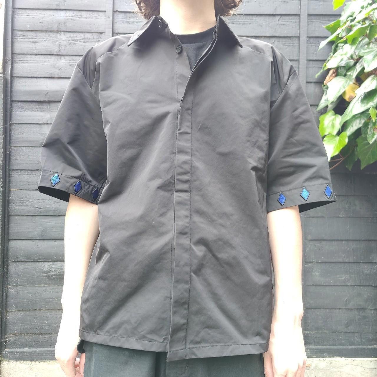 Other Japanese Black Boxy Diamond Embroidery Shirt Size US M / EU 48-50 / 2 - 1 Thumbnail