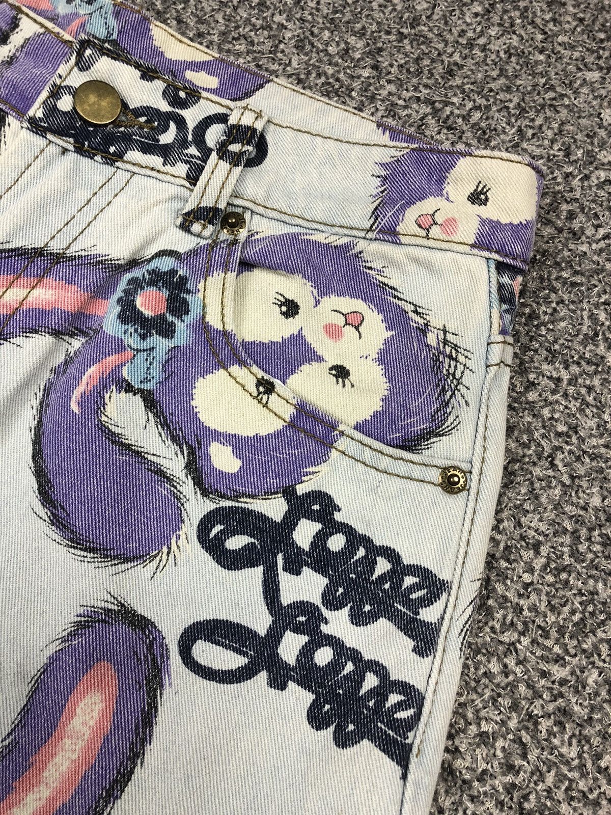 If Six Was Nine × Japanese Brand × Vintage Vintage Y2K Japanese Brands Fasion Style Baggy Jeans Size 29" - 4 Thumbnail