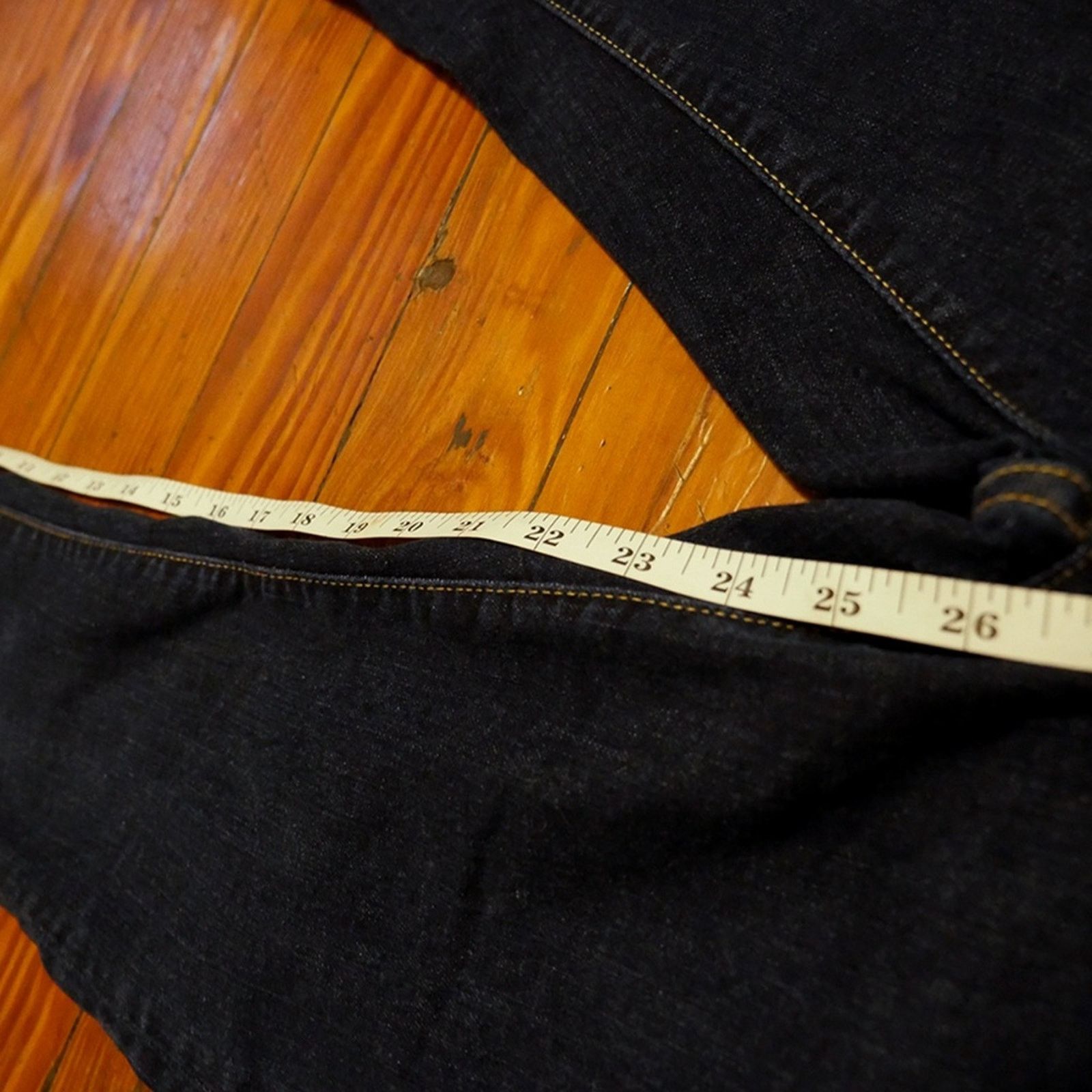 Imogene + Willie NWOT Imogene + Willie Jesse Denim Jeans Dark Wash 27 Size 27" / US 4 / IT 40 - 11 Thumbnail