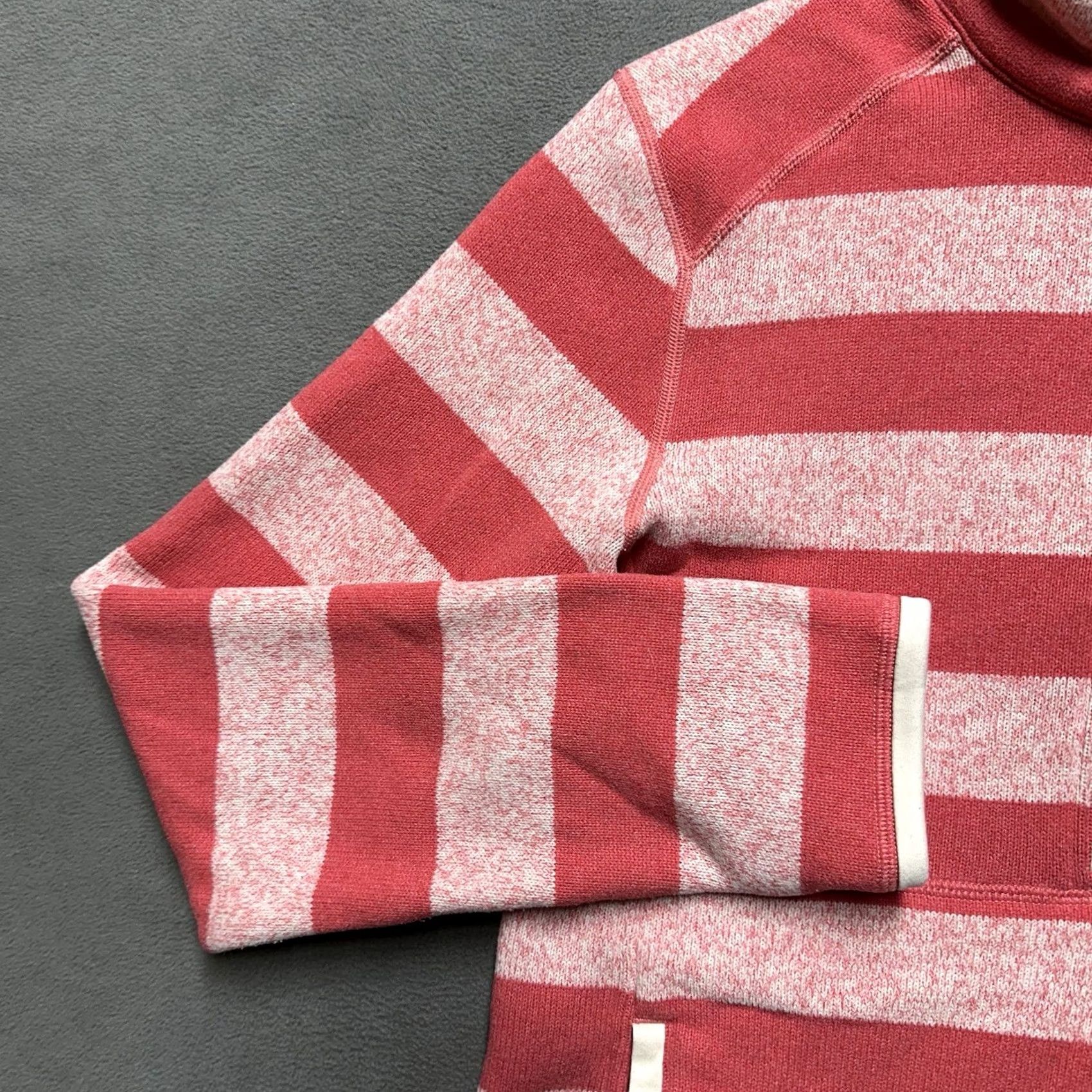 Patagonia Patagonia Better Sweater Womens Medium Pink Striped Pullover Fleece Size M / US 6-8 / IT 42-44 - 7 Thumbnail