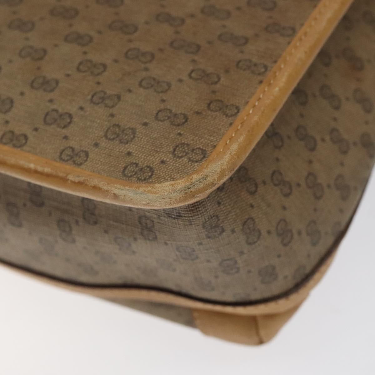 Gucci GUCCI GG Supreme Shoulder Bag Pvc Beige Gold 001 261 001 261 Size ONE SIZE - 13 Thumbnail