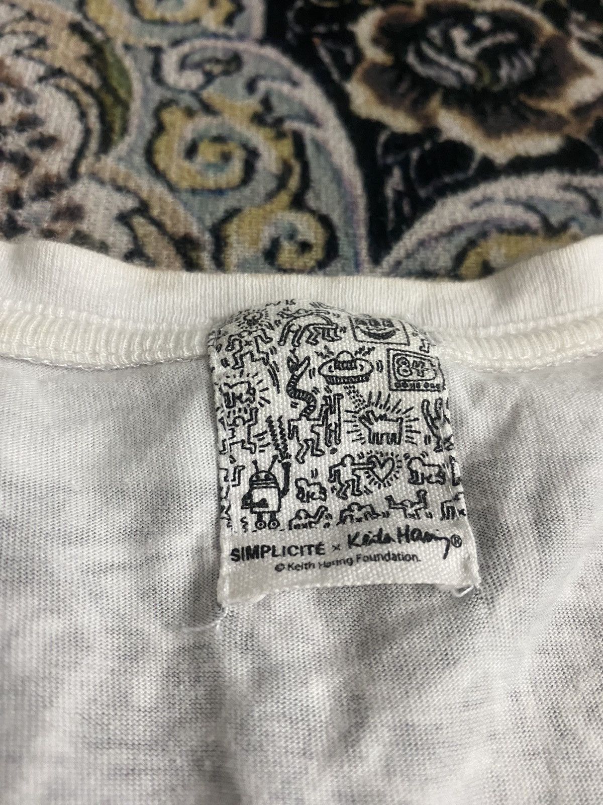 Japanese Brand × Keith Haring simplicite X Keith Haring tshirt stripe Size M / US 6-8 / IT 42-44 - 5 Thumbnail