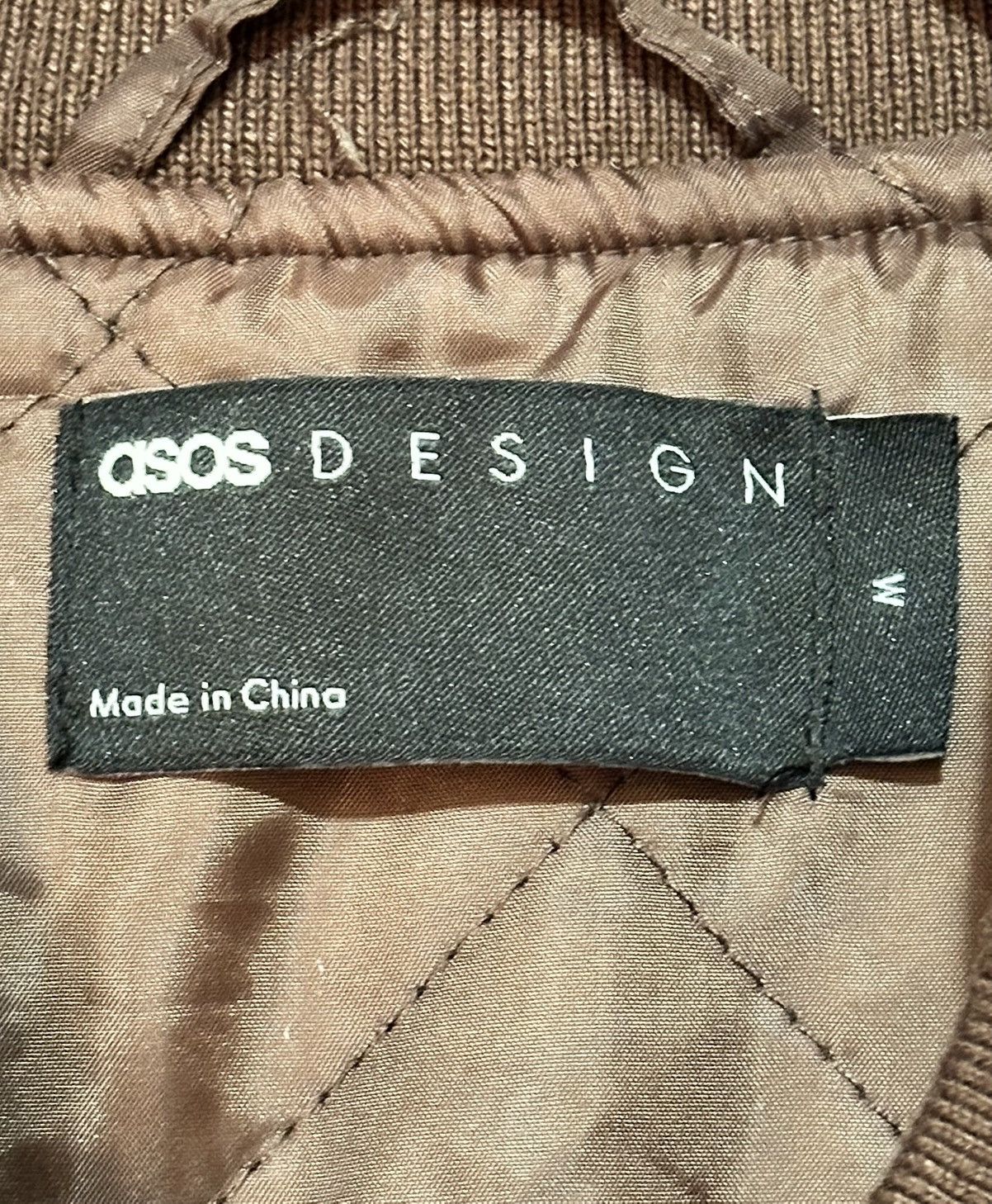 Asos Asos Design Sherpa Bomber Jacket Size US L / EU 52-54 / 3 - 6 Thumbnail