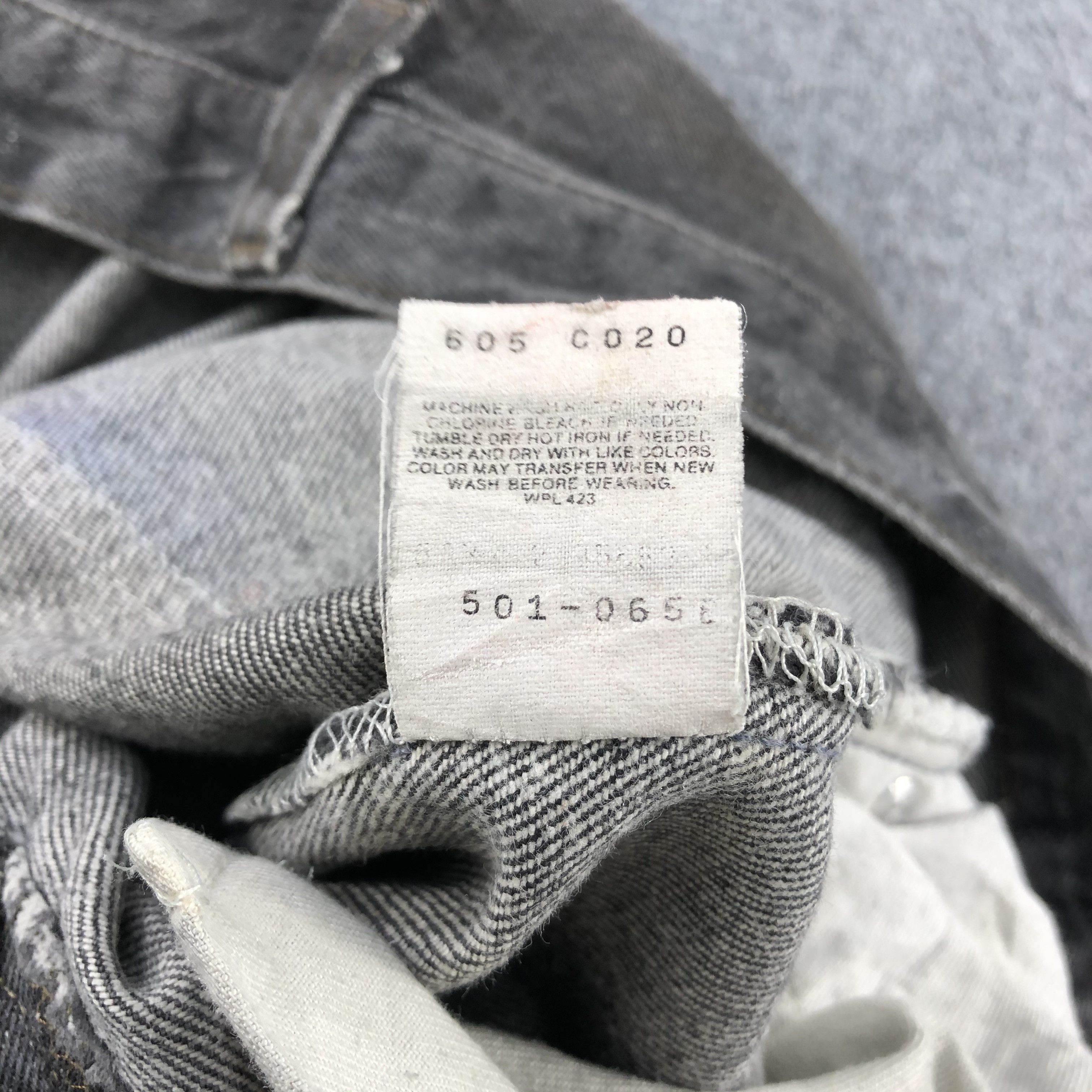Levi's × Vintage Vintage 90s Distress Levis 501 Jeans-JM1613 Size US 32 / EU 48 - 12 Thumbnail