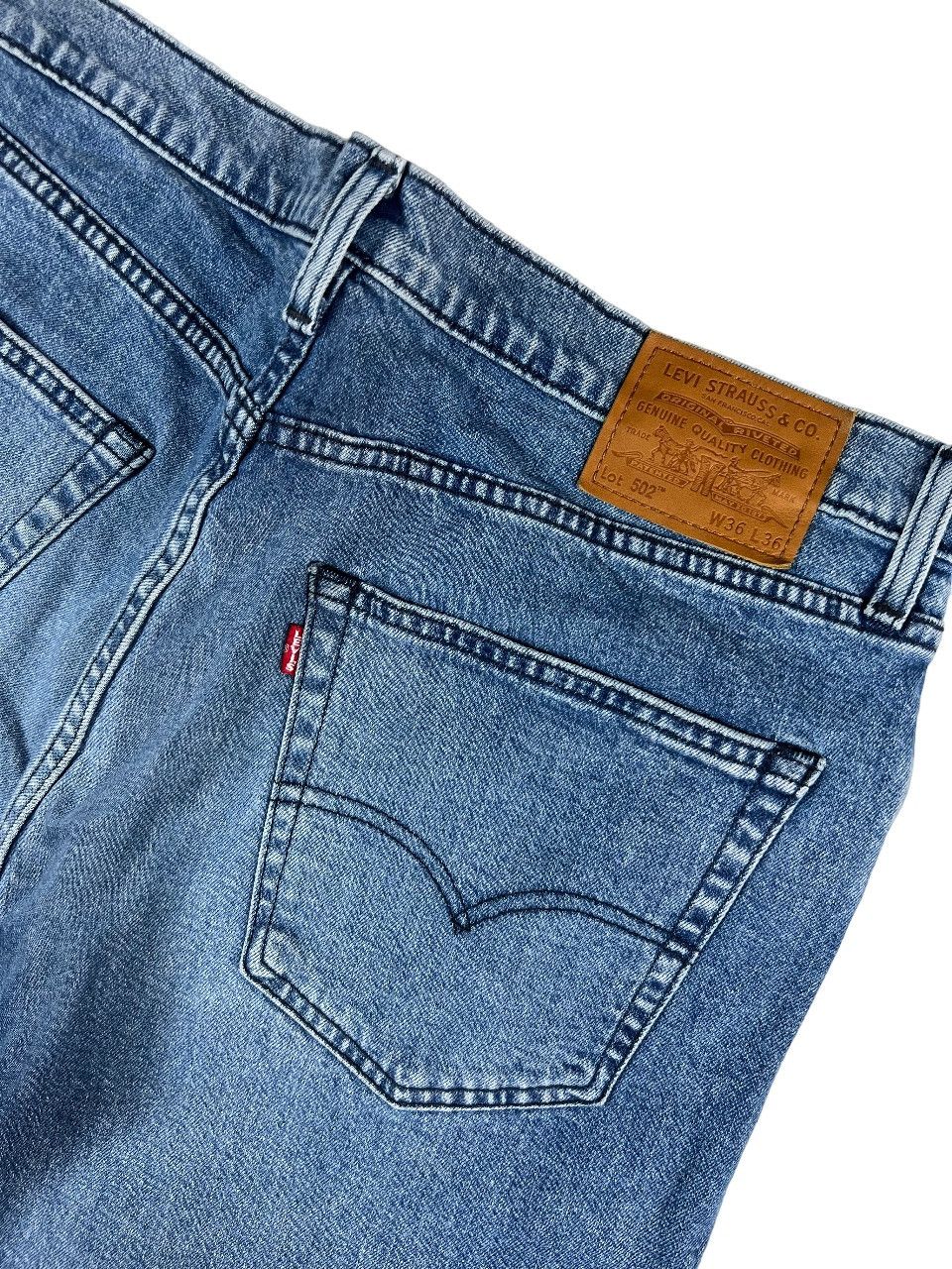 Levi's Levis 502 Denim Jeans 36x36 Size US 36 / EU 52 - 3 Thumbnail